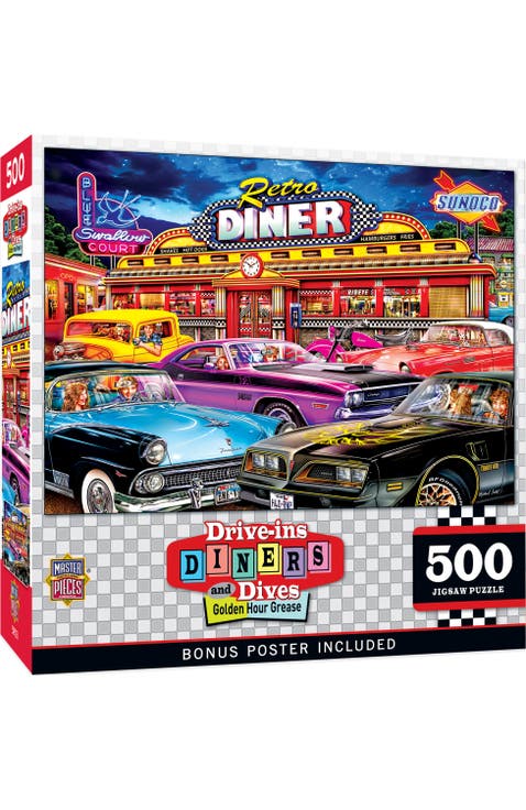 Golden Hour Grease 500 Piece Puzzle
