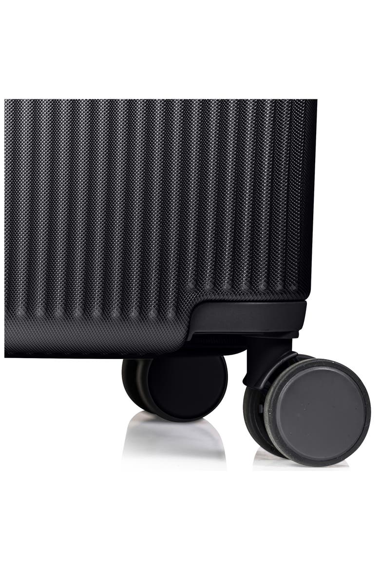 Legacy 3-Piece Hardside Luggage Set, Alternate, color, BLACK