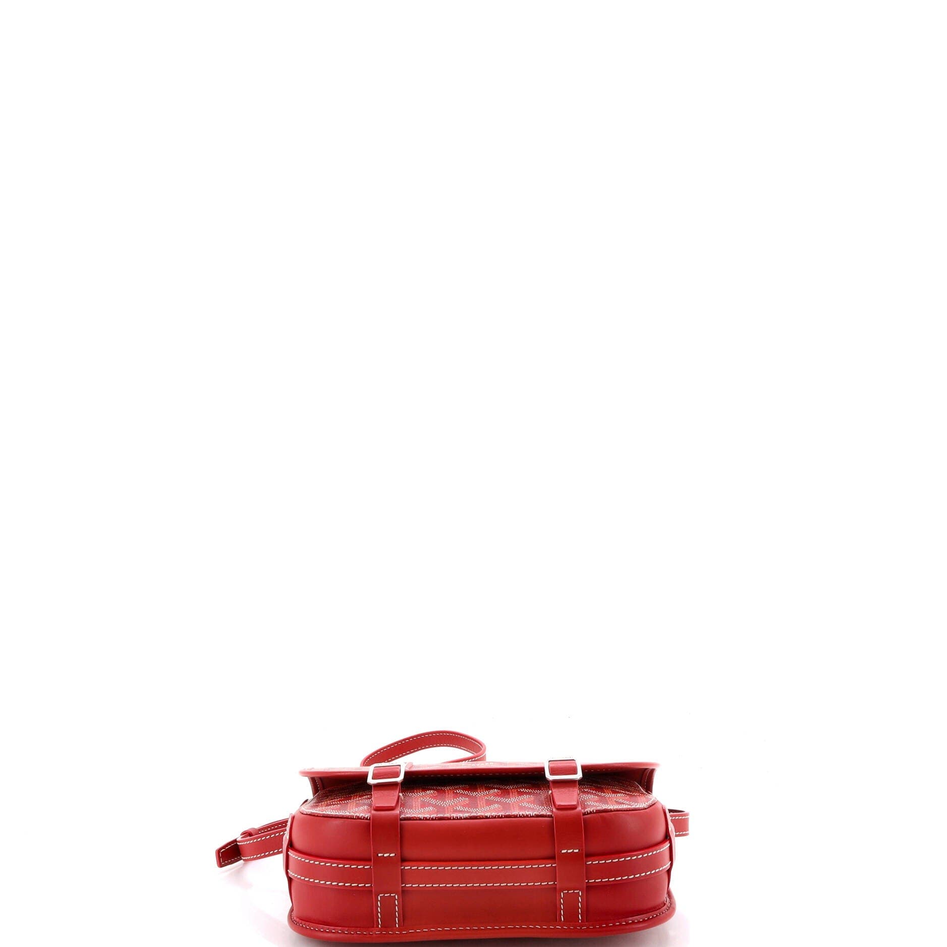 Belvedere Messenger Bag Coated Canvas PM, Alternate, color, Red