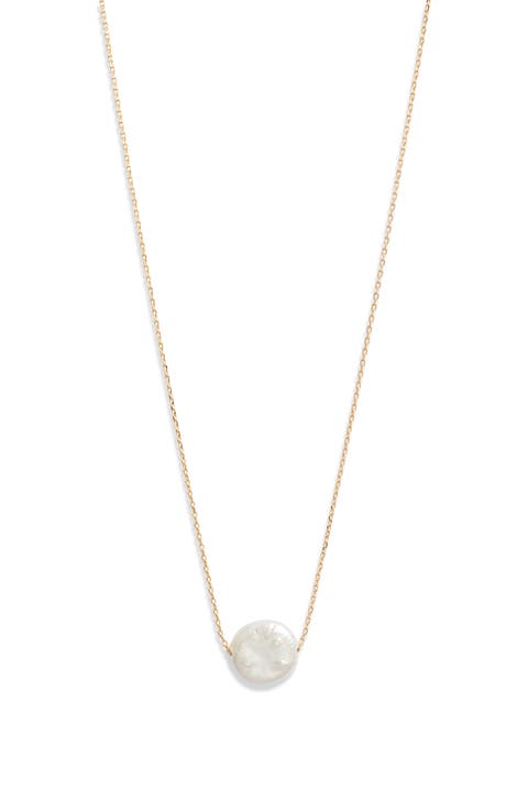 Demi Fine Baroque Pearl Pendant Necklace