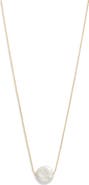 Nordstrom Demi Fine Baroque Pearl Pendant Necklace