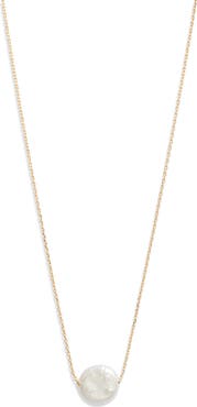 Nordstrom Demi Fine Baroque Pearl Pendant Necklace