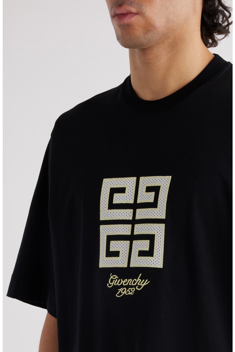 New Studio Fit Oversize Logo Graphic T-Shirt, Alternate, color, BLACK