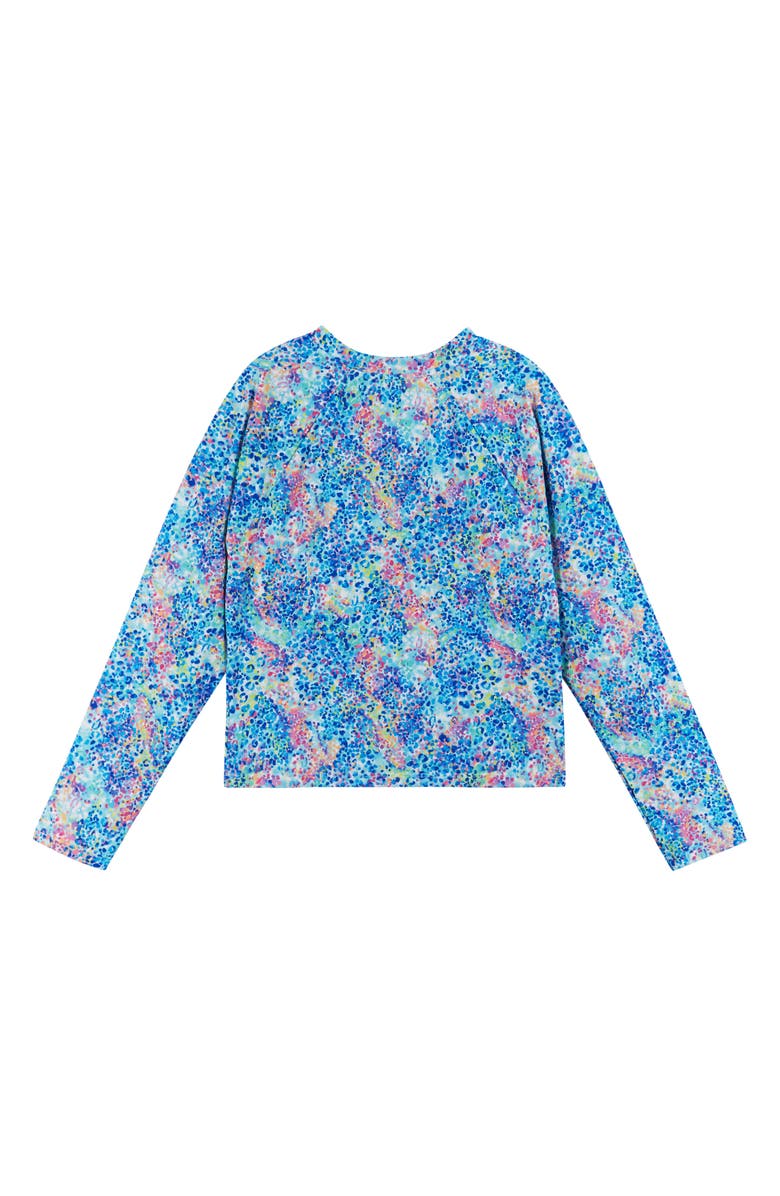 Andy & Evan Kids' Abstract Print Rashguard, Alternate, color,