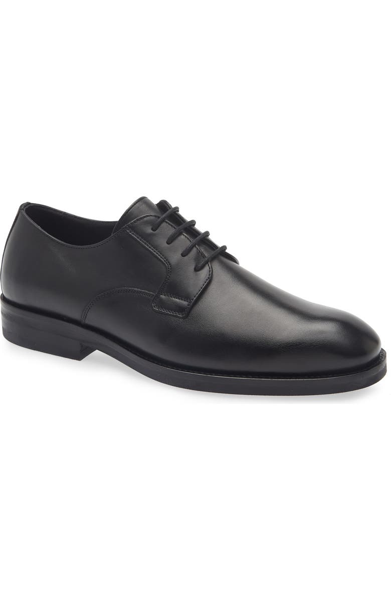 Nordstrom Michael Plain Toe Derby, Main, color, Black