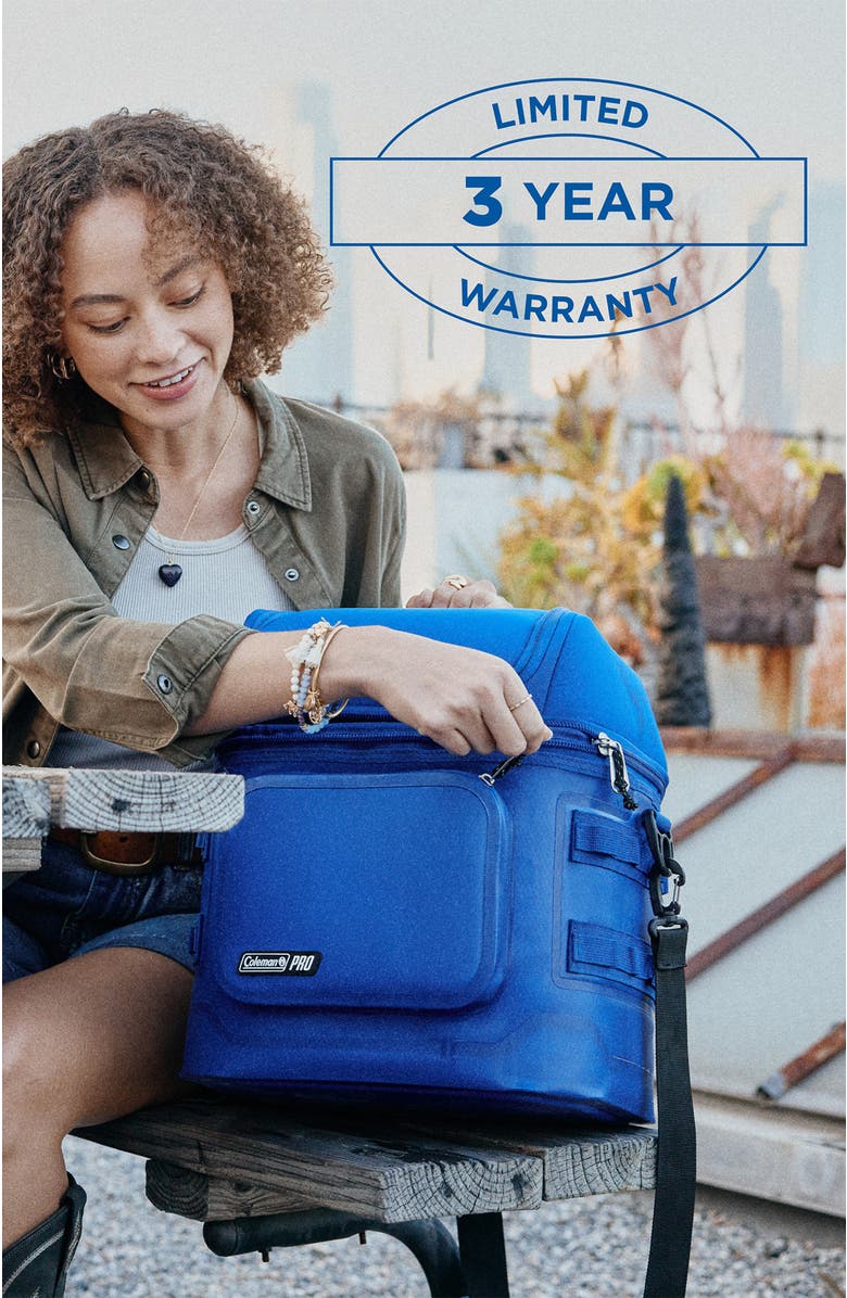 Coleman Pro Series 16-Can Soft Cooler, Alternate, color, Neptune