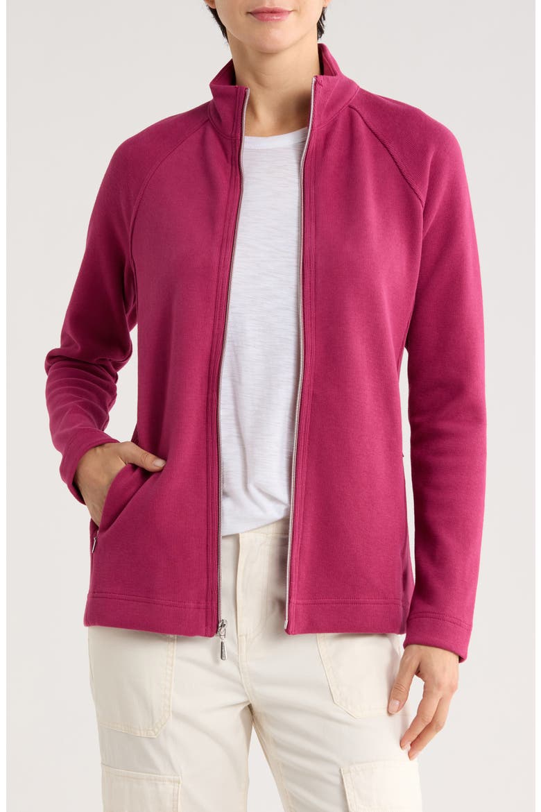 New Aruba Zip Jacket, Main, color, SANTA ANA