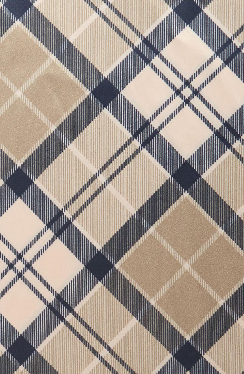 Barbour Kinsale Tartan Square Scarf, Alternate, color, Dress Indigo Tartan