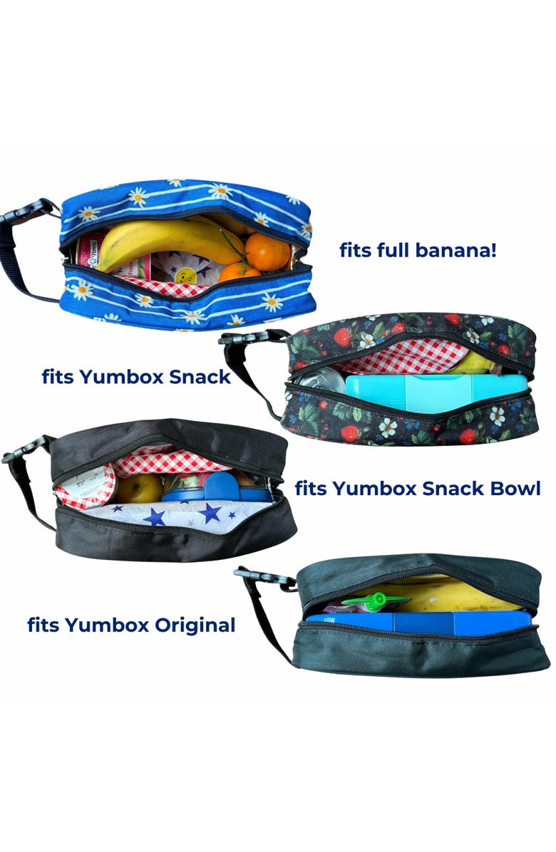 Yumbox Chill Lunch Bag with Removable Gel Ice Packs, Alternate, color, Black