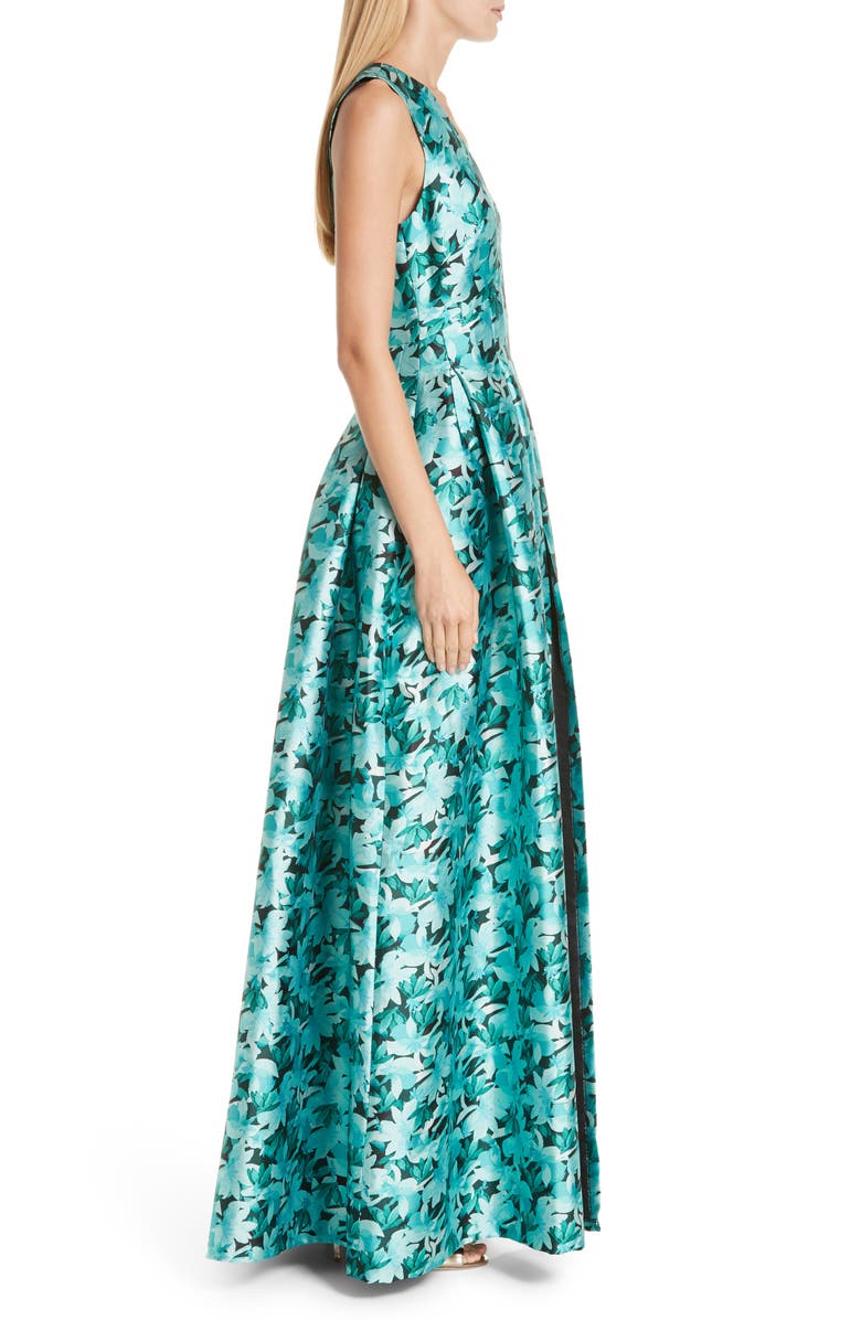 SACHIN & BABI NOIR Sachin & Babi Brooke Floral Print Gown, Alternate, color,