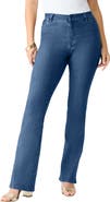 Roaman's Plus Size 24/7 Stretch Bootcut Jean