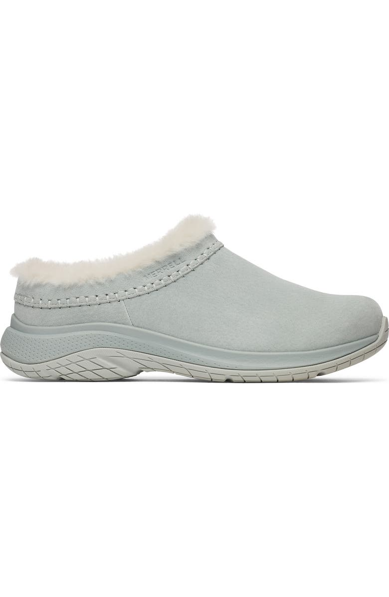 Merrell Encore Ice 5 Water Resistant Genuine Shearling Slip-On Shoe, Alternate, color, Calcite