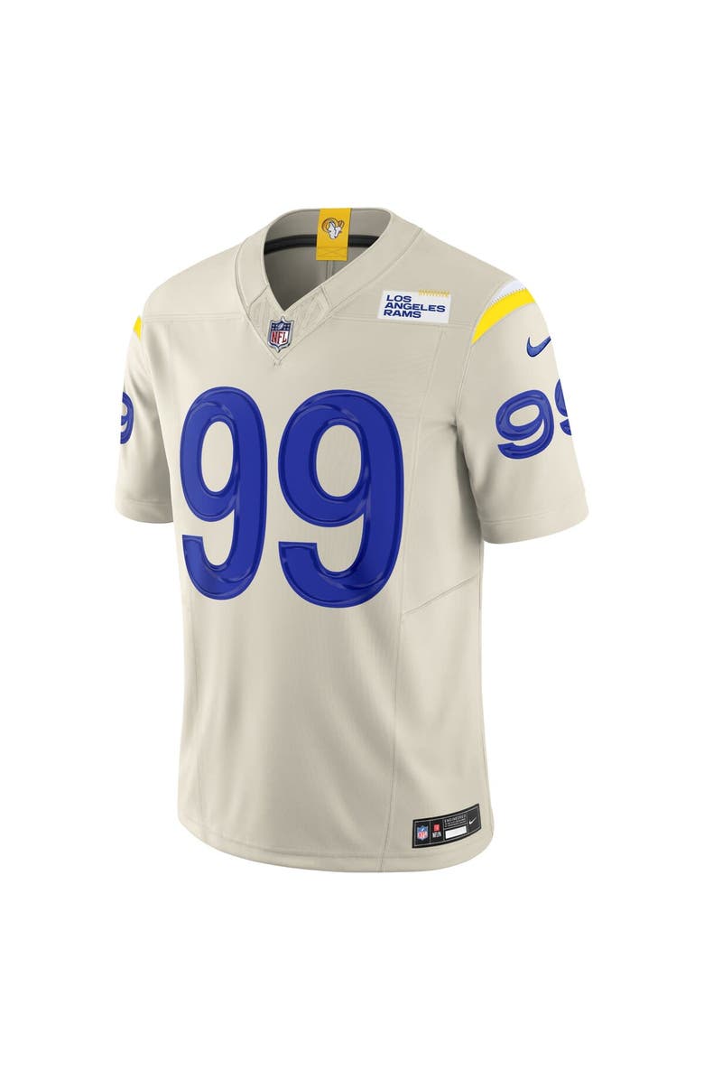 Nike Men's Nike Aaron Donald Bone Los Angeles Rams Alternate Vapor F.U.S.E. Limited Jersey, Alternate, color, 