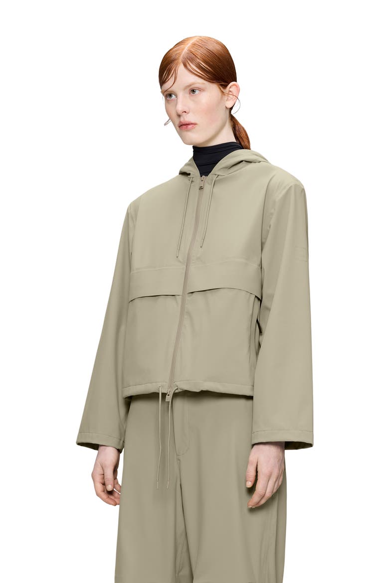 Suva Hardshell Rain Jacket, Alternate, color, BEIGE