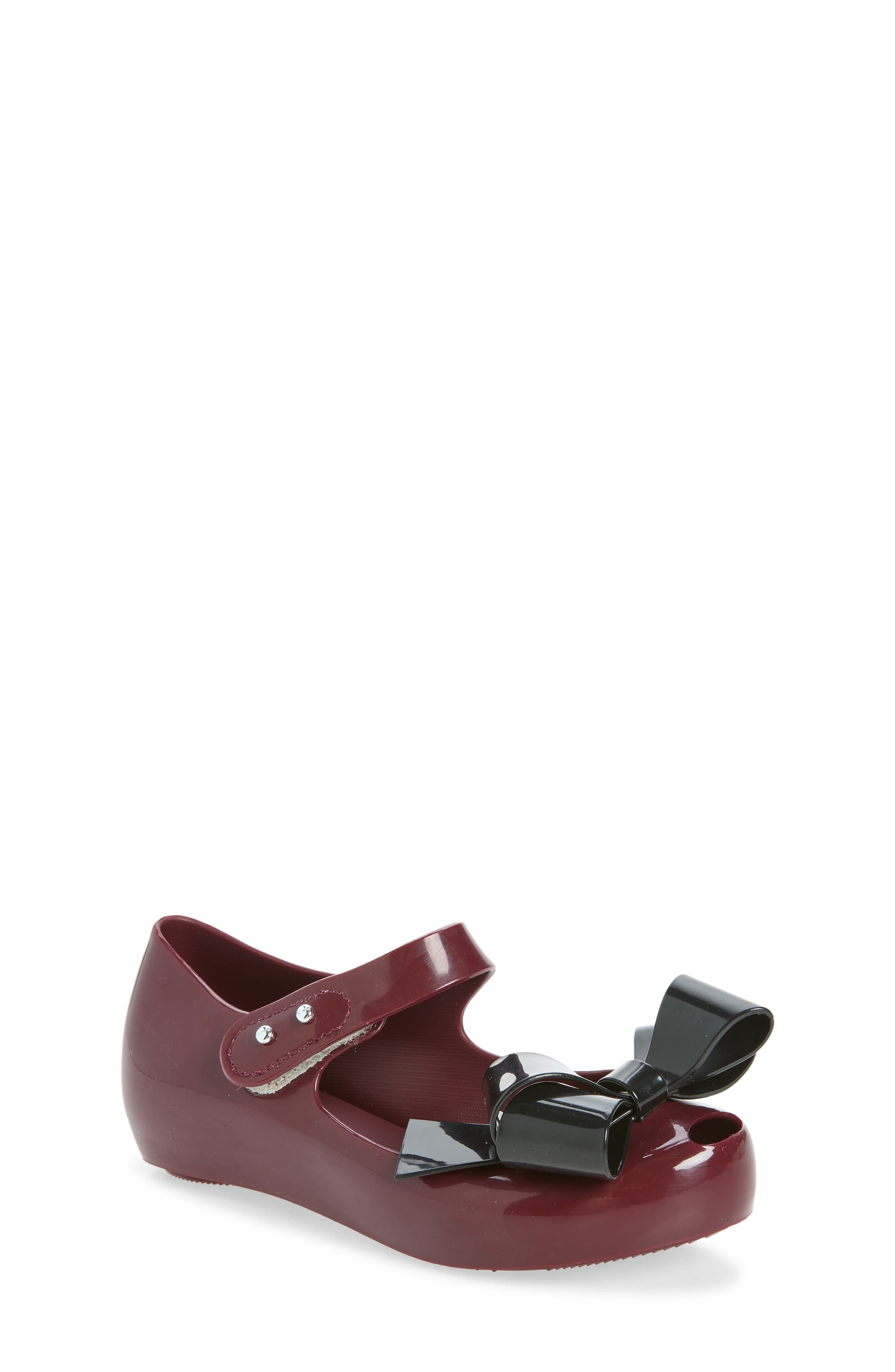 BURGUNDY/ BLACK