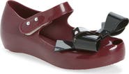 Mini Melissa Kids' Ultragirl Classy Bow Mary Jane Flat