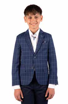 Kids' Windowpane Sport Coat
