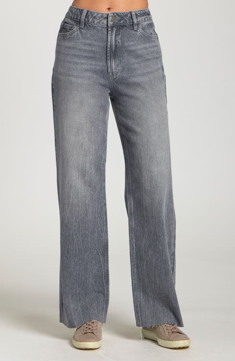 Featherweight Wide Leg Jeans