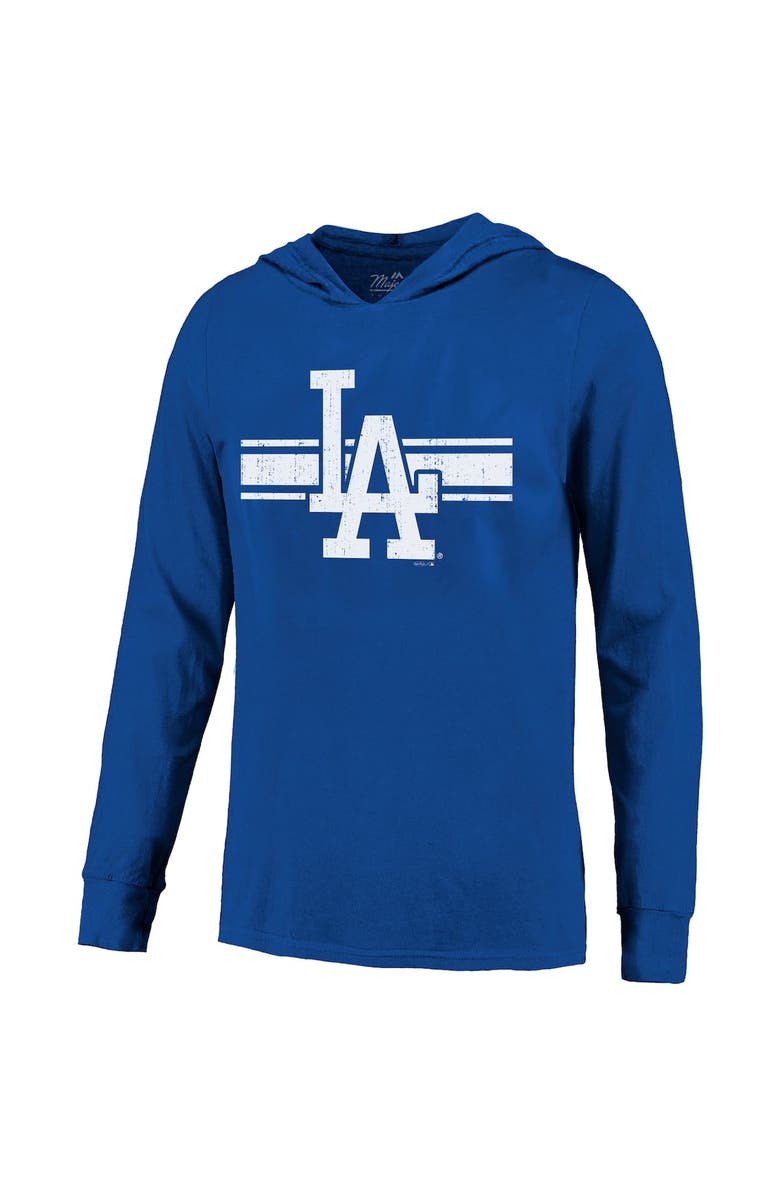 Majestic Threads Men's Majestic Threads Shohei Ohtani Royal Los Angeles Dodgers Lightweight Name & Number Hoodie, Alternate, color, Royal