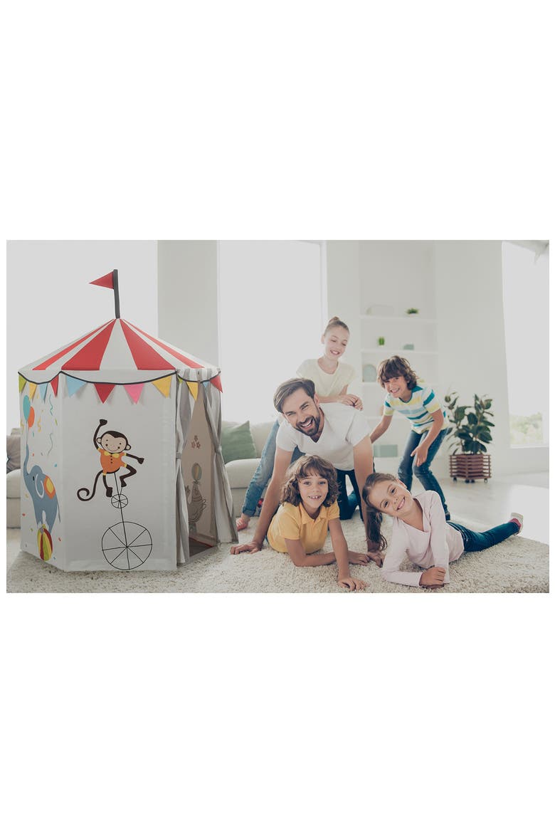 Circus Canvas Play Tent, Alternate, color, MULTI
