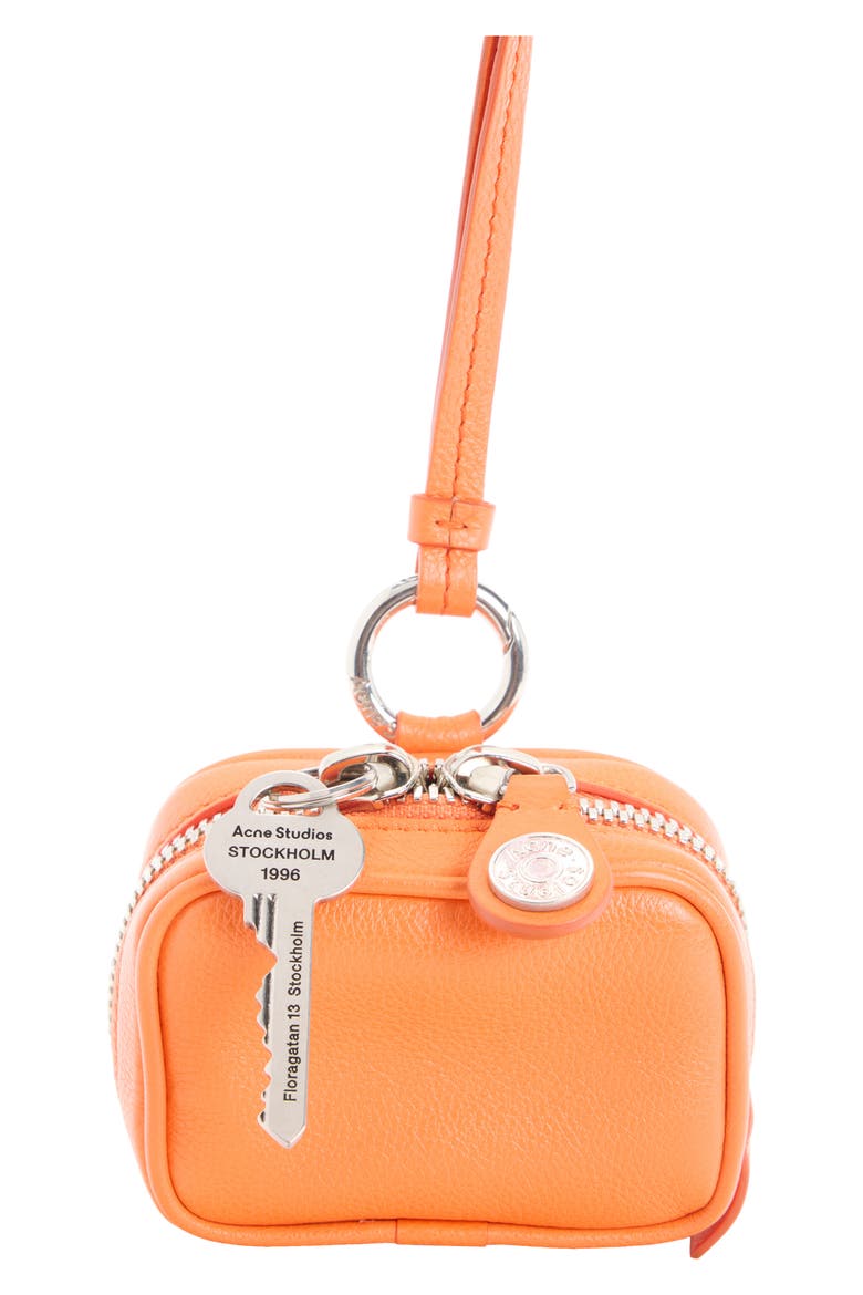 Camero Clip Earbuds Case, Alternate, color, PUMPKIN ORANGE