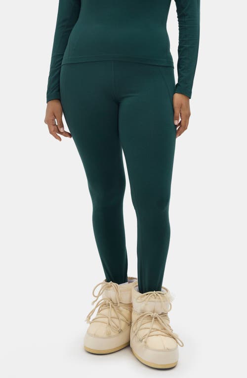 Halfdays Ruth Base Layer Leggings In Blue