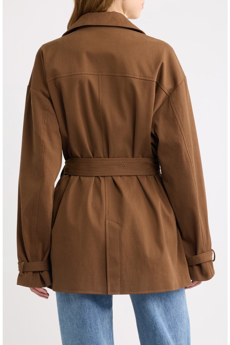 Wolfe Trench Coat, Alternate, color, LICHEN