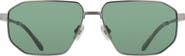 FERRAGAMO 59mm Aviator Sunglasses