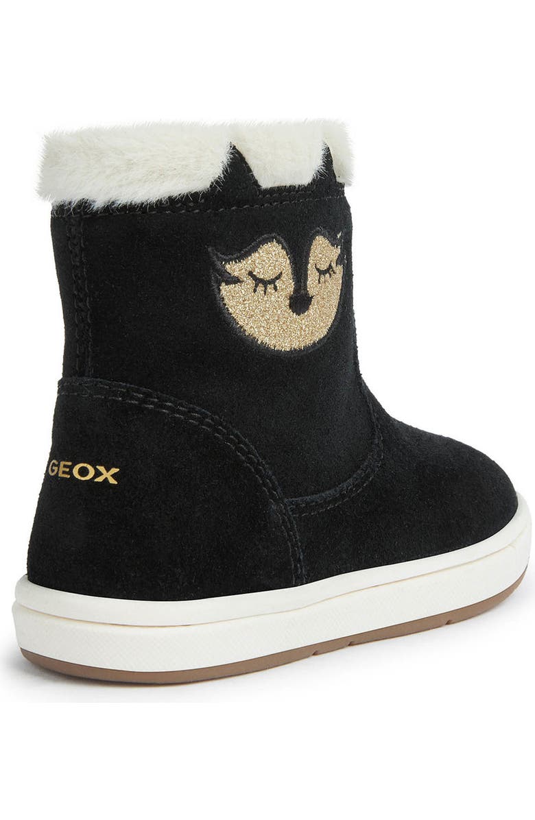 Geox Kids' Trotolla Faux Fur Lined Boot, Alternate, color,