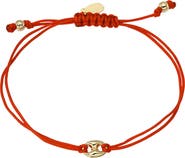 Zoe Lev Button Fortune Bracelet