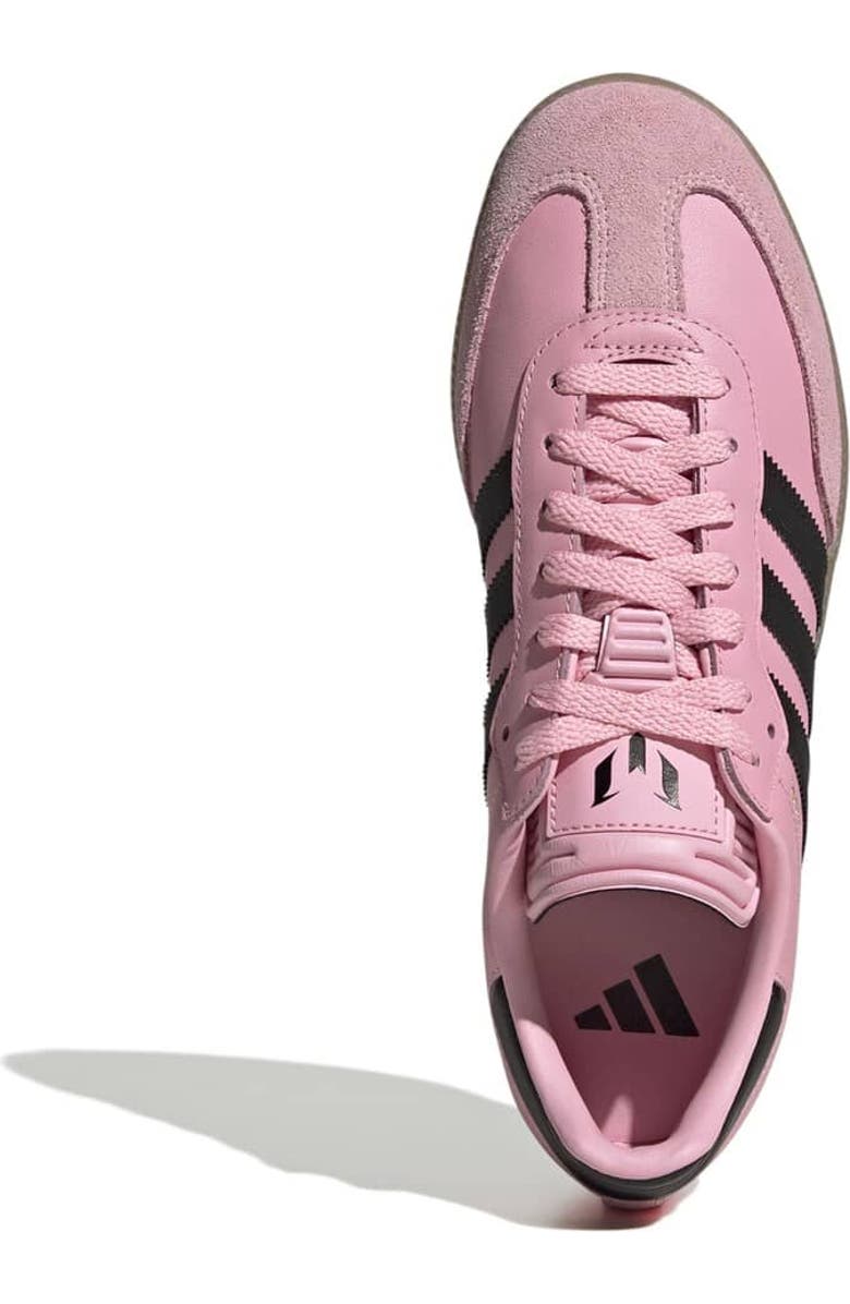 adidas Pink Lionel Messi Samba Shoes, Alternate, color, Pink