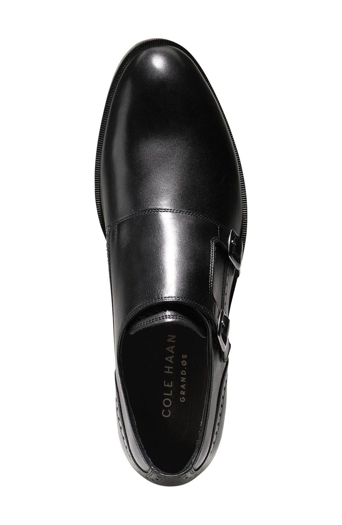 Cole Haan 'Harrison' Double Monk Strap Shoe, Alternate, color, 