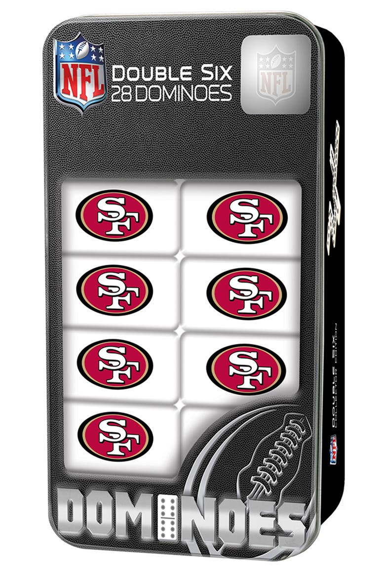 San Francisco 49ers Dominoes, Main, color, Multicolor