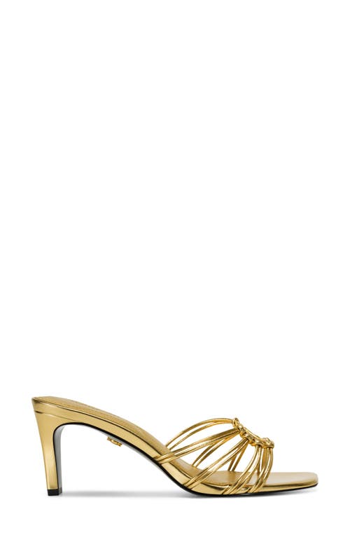 Donna Karan New York Bernade Slide Sandal In Gold