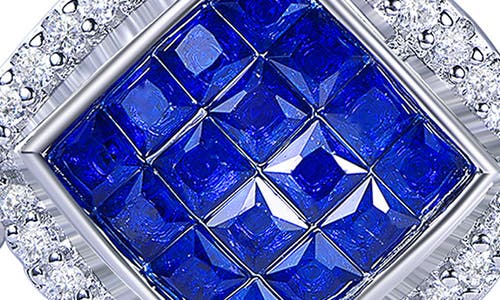Suzy Levian Cubic Zirconia Cushion Pendant Necklace