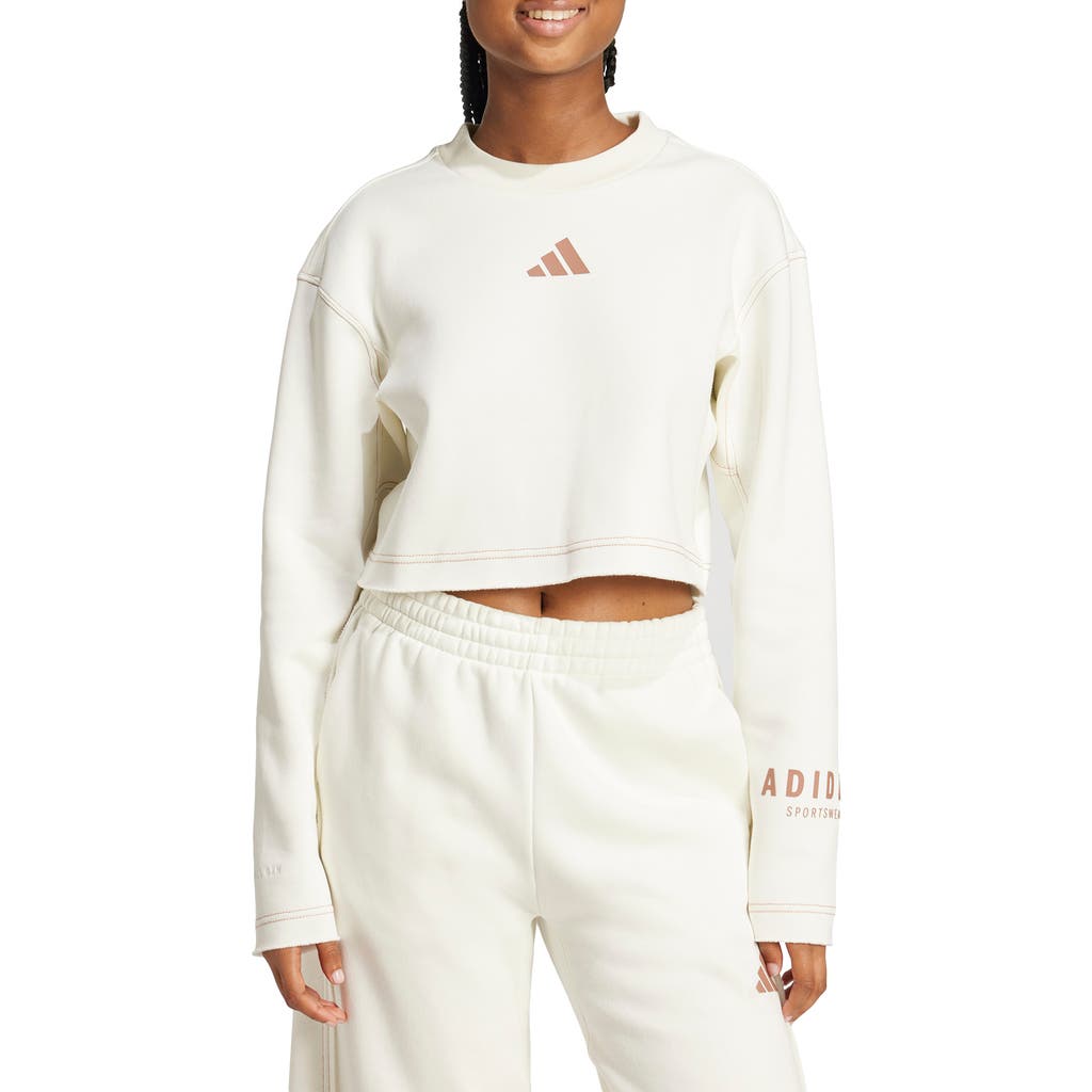 Adidas Originals Adidas All Szn Sweatshirt In White