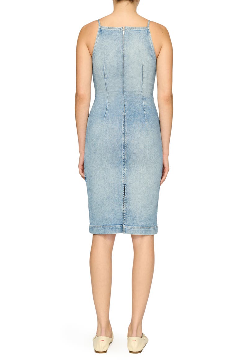 Esme Sleeveless Denim Dress, Alternate, color, FOUNTAIN VINTAGE