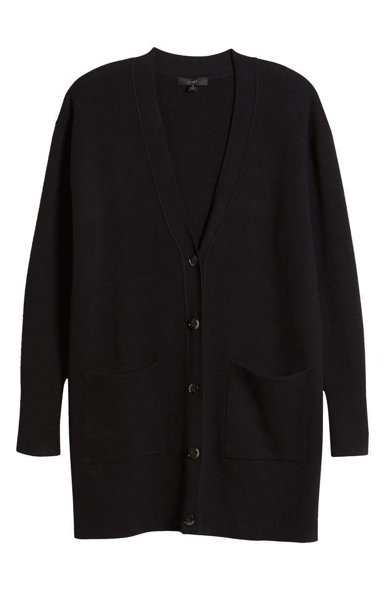 J.Crew V-Neck Long Cardigan, Alternate, color, 