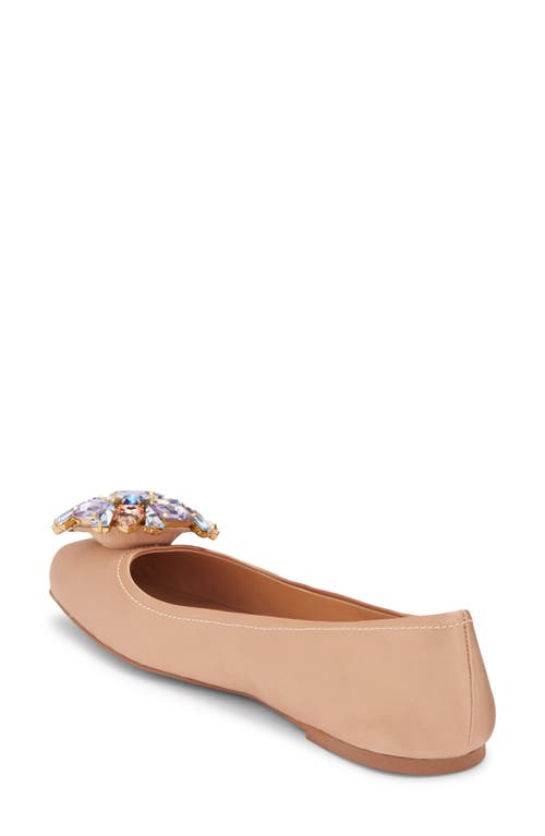 Jeffrey Campbell Ornate Flat In Neutral