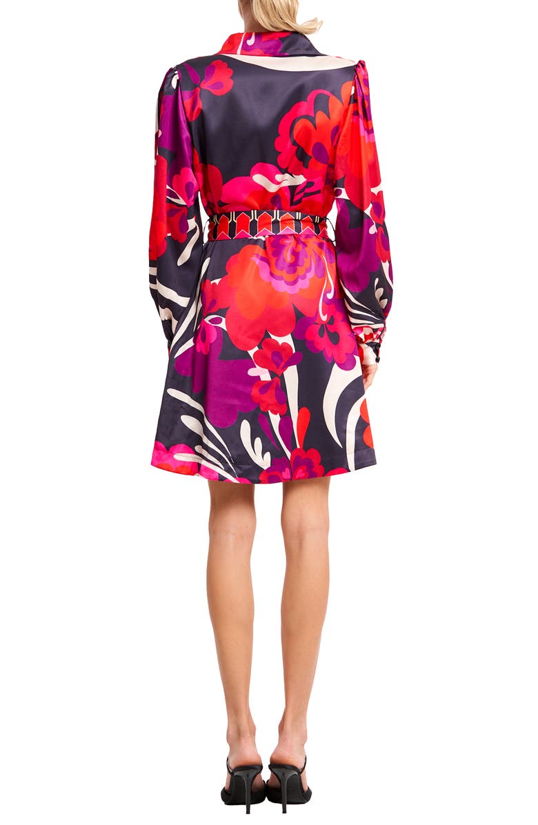 CIEBON Billy Long Sleeve Mini Shirtdress, Alternate, color,