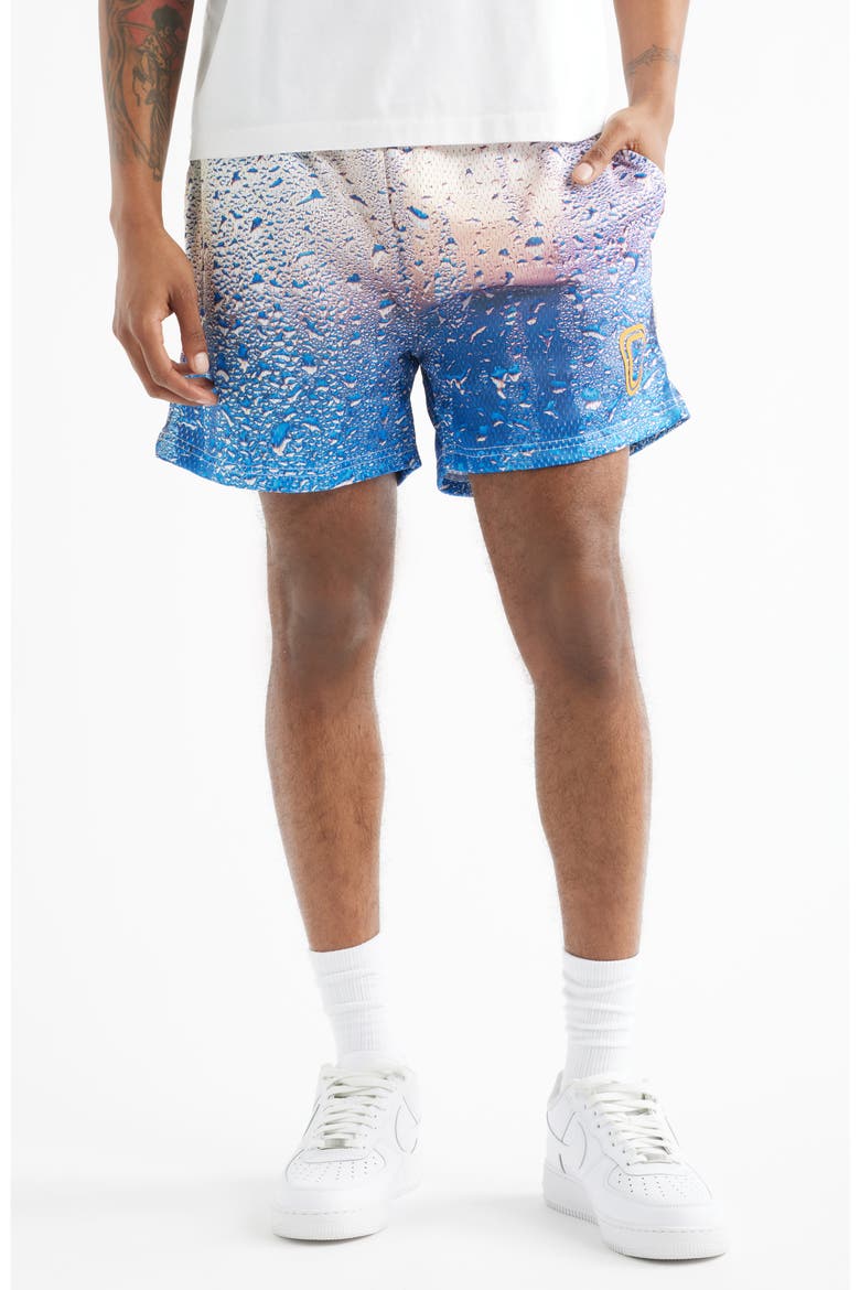 Splash Mesh Shorts, Main, color, MORNING DEW