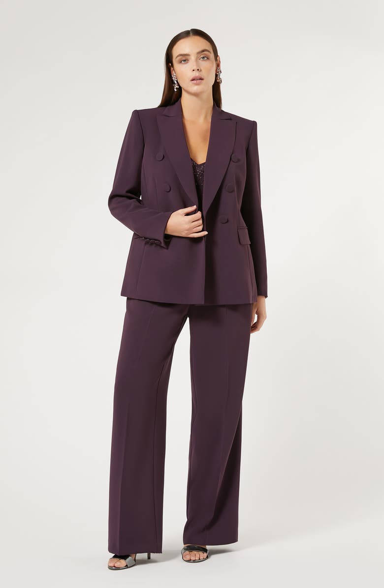 Marina Rinaldi Riccor Cady Wide Leg Trousers, Alternate, color, 