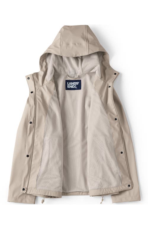 LANDS' END LANDS' END SQUALL WATERPROOF RAIN SLICKER JACKET 