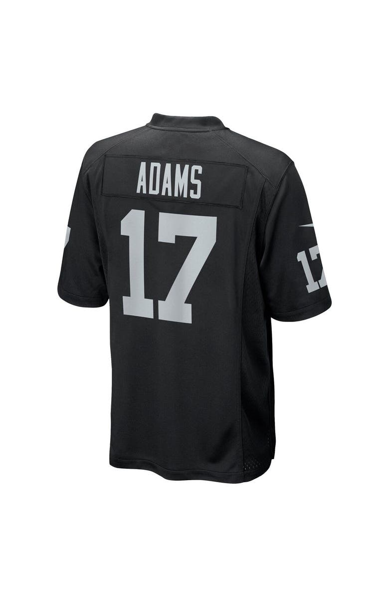 Nike Men's Nike Davante Adams Black Las Vegas Raiders Game Jersey, Alternate, color, 