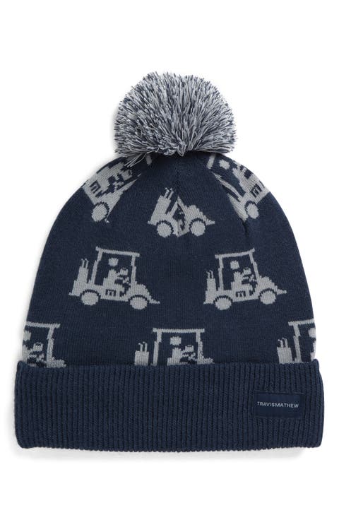 Swingles Golf Pompom Beanie