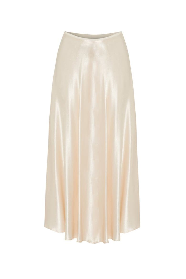 Kehlani Midi Skirt, Alternate, color, ECRU