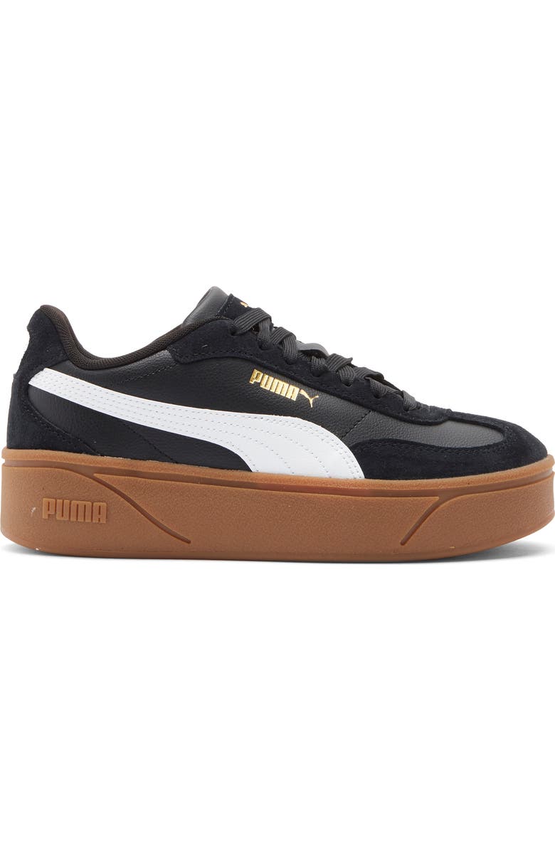 PUMA Club II Era Platform Sneaker, Alternate, color, Black/ Puma White/ Gum