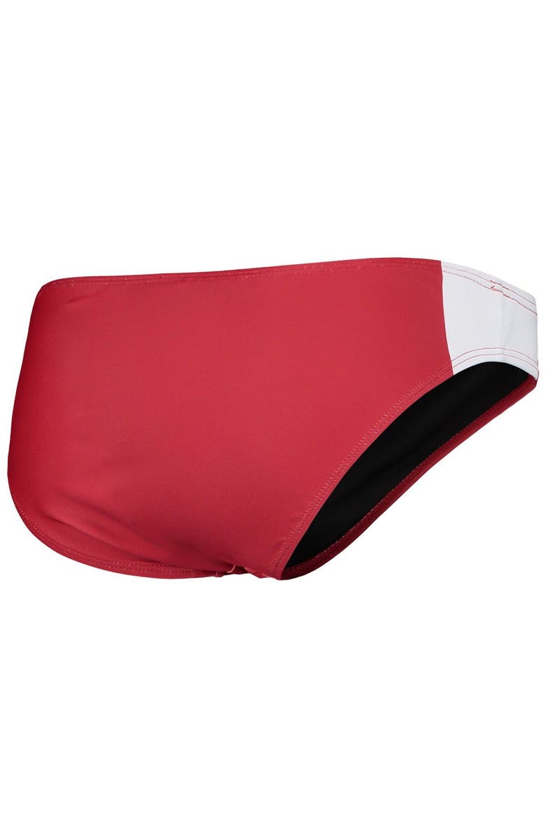 FOCO Women's FOCO Crimson Oklahoma Sooners Wordmark Bikini Bottom, Alternate, color, Crimson