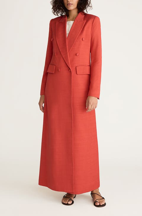 Shops Fleurette Red Trench Coat Nordstrom