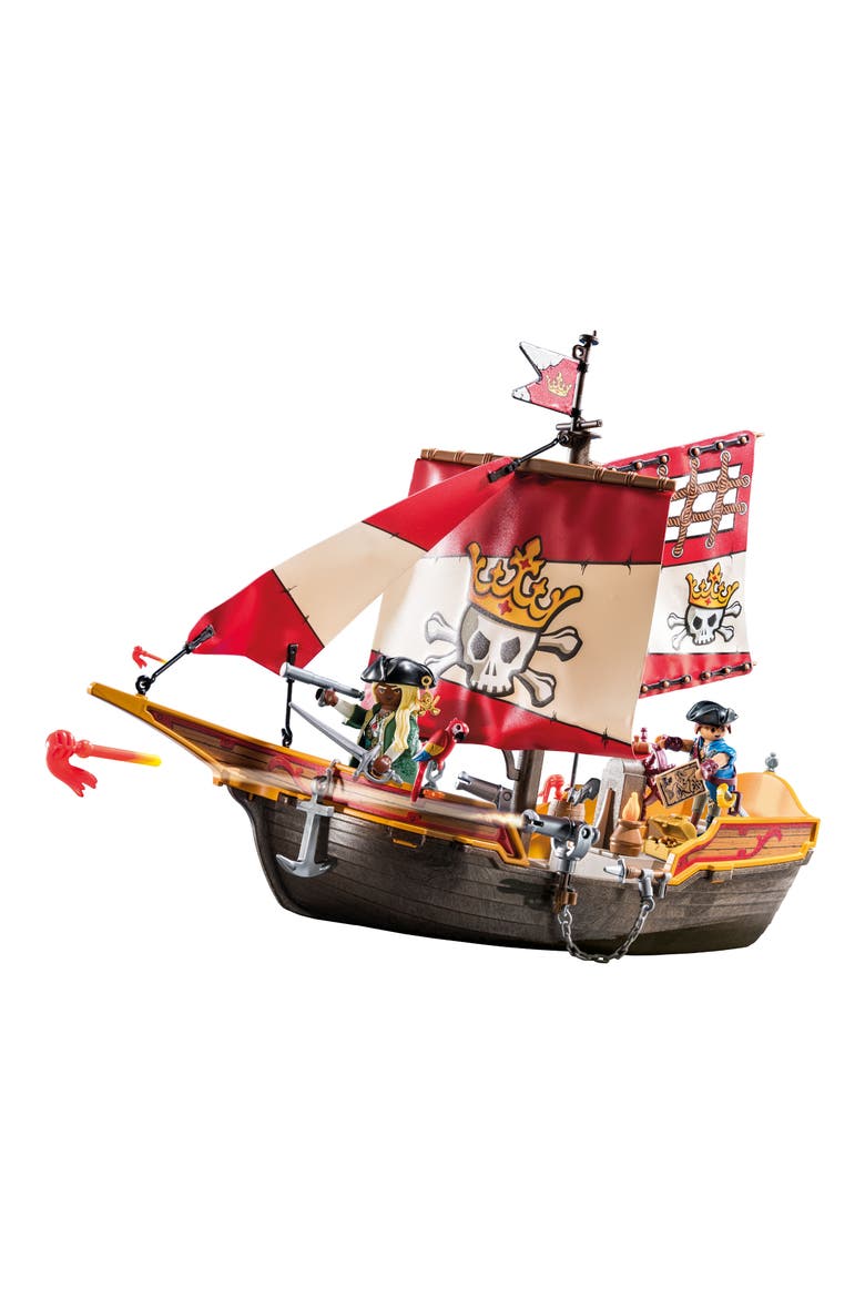 Pirate Ship Playset, Alternate, color, MULTI
